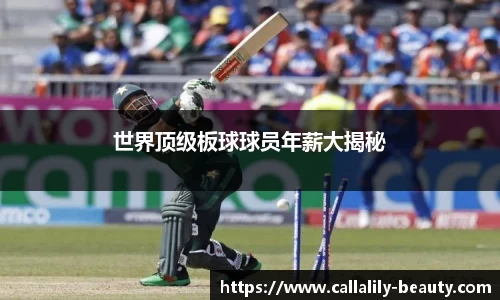 世界顶级板球球员年薪大揭秘